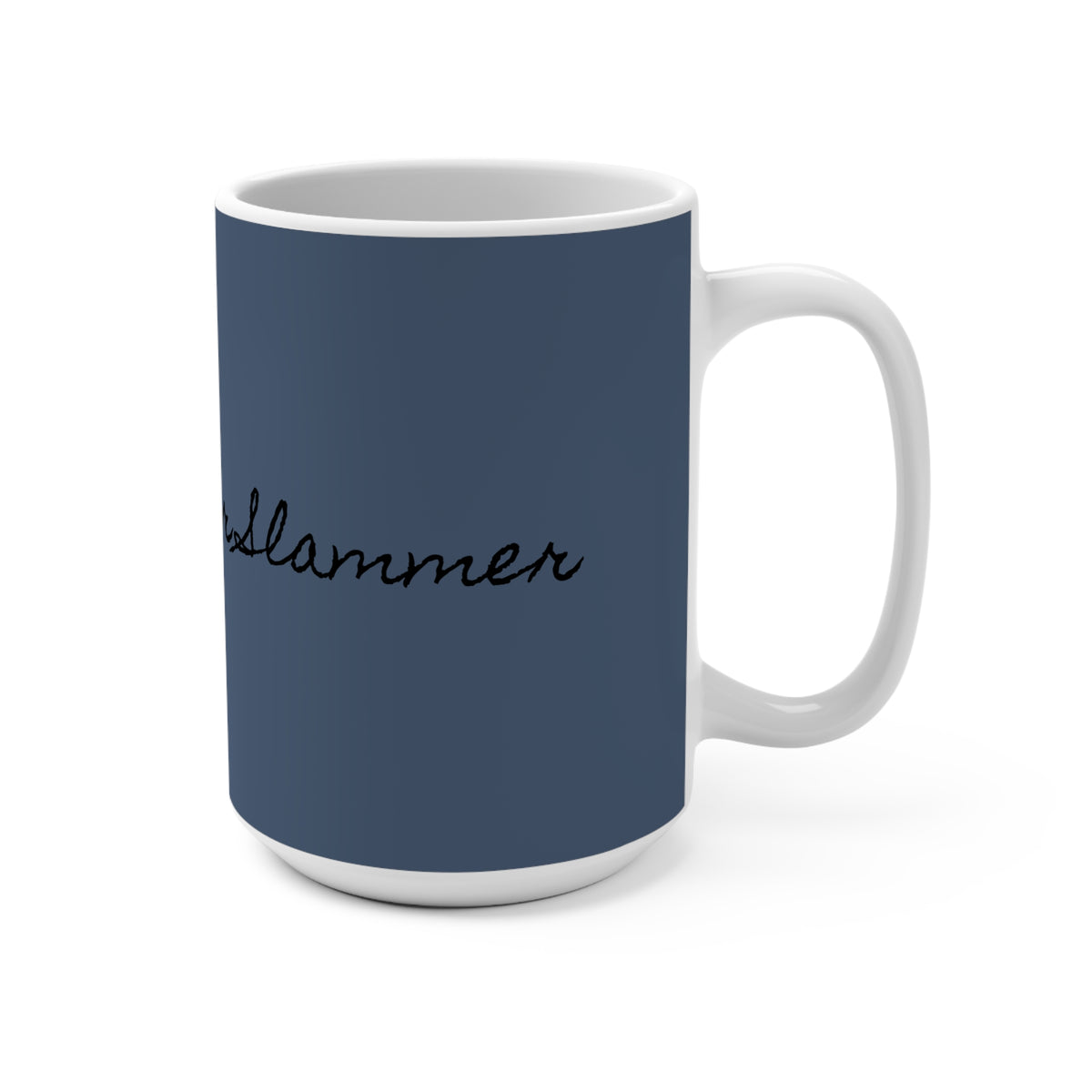 Door Slammer Icelandic Yule Lad Christmas mug, side view