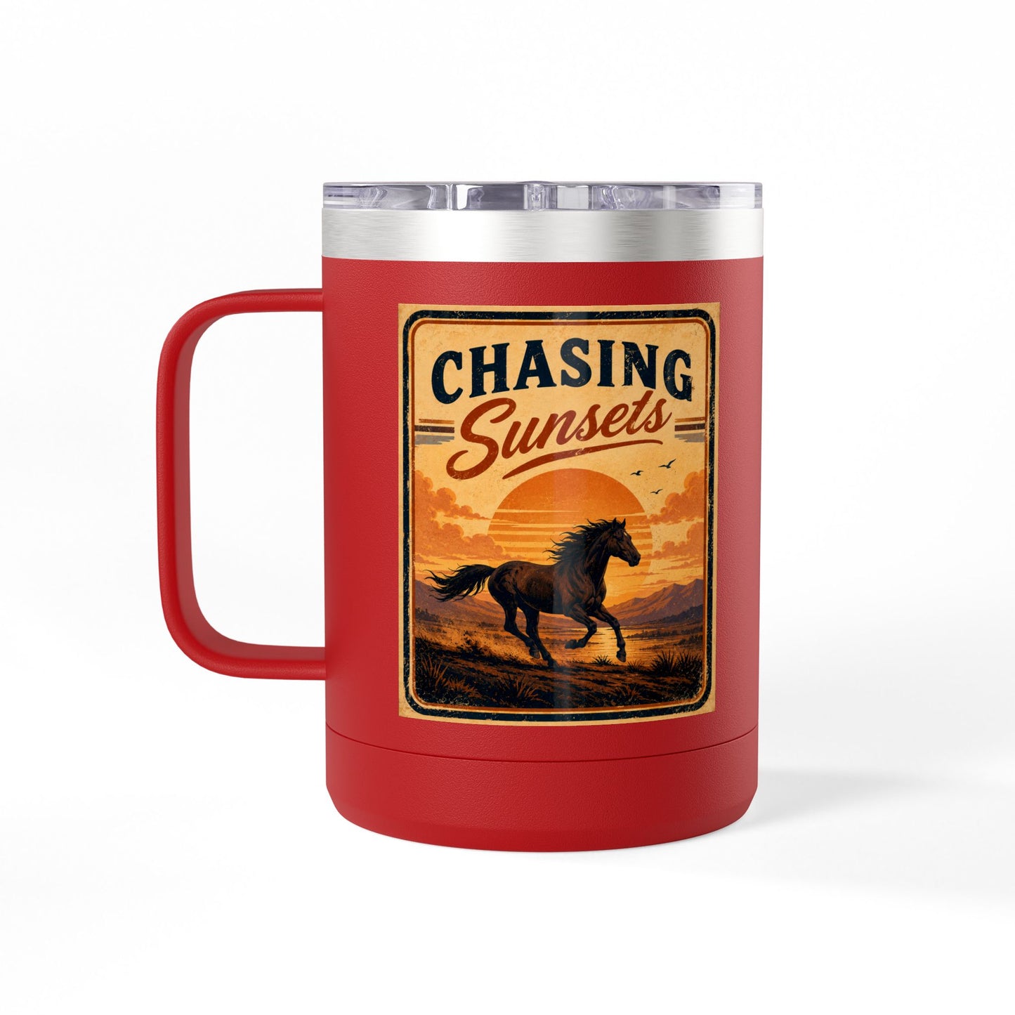 Chasing Sunsets 15oz Travel Mug