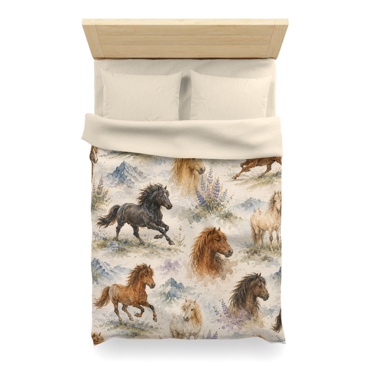 Watercolor Herd Comforter