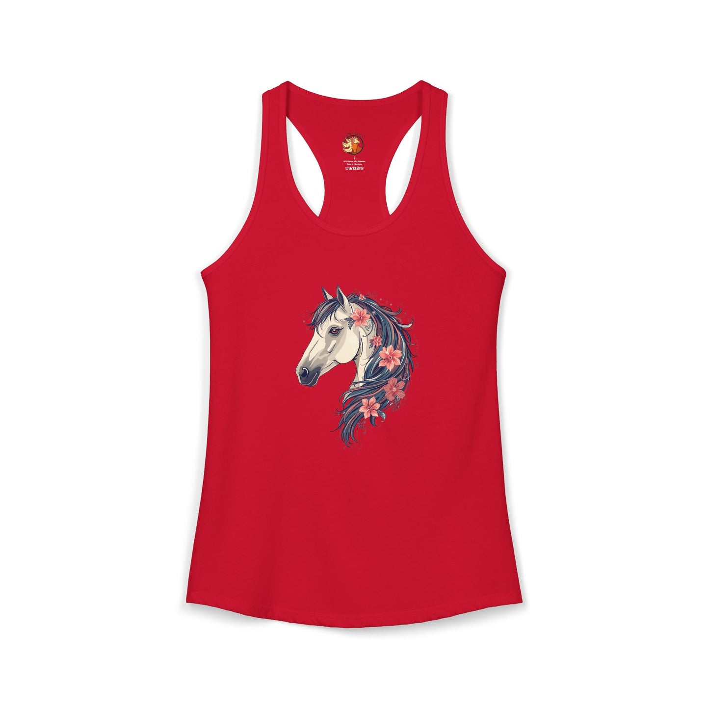 Wildflowers & Horsepower Racerback Tank