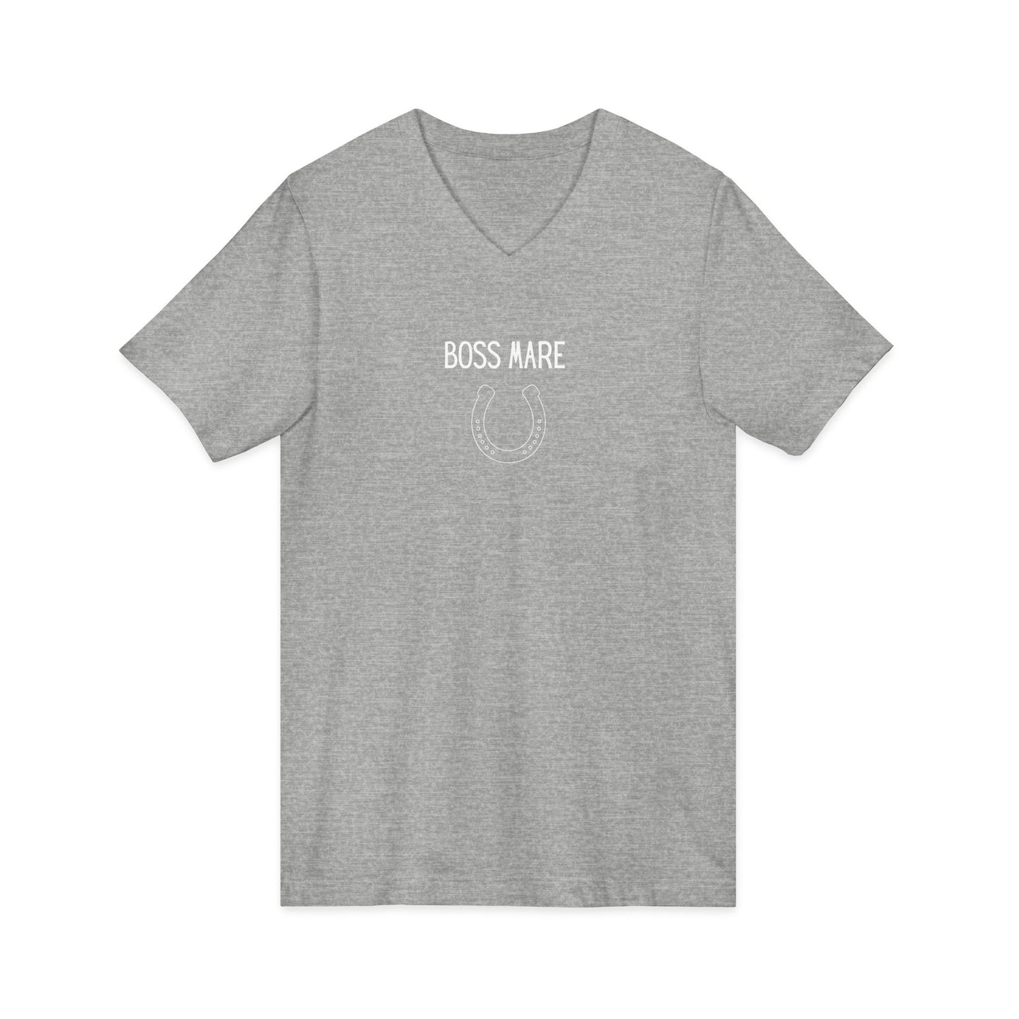 "Boss Mare" v-neck t shirt
