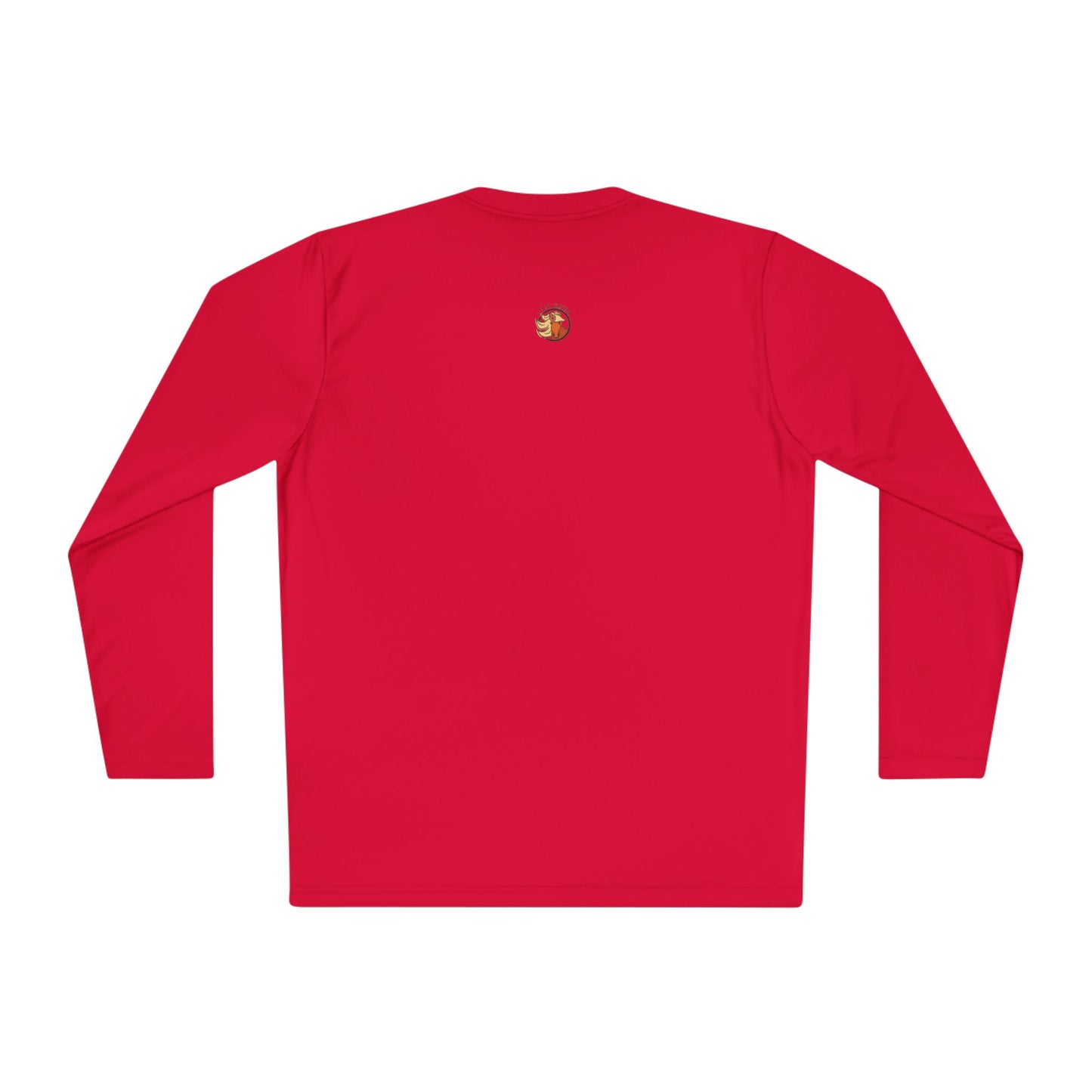 Copy of "87% Horse Hair" Ladies Trail Riding Long Sleeve Tee (logo on back)