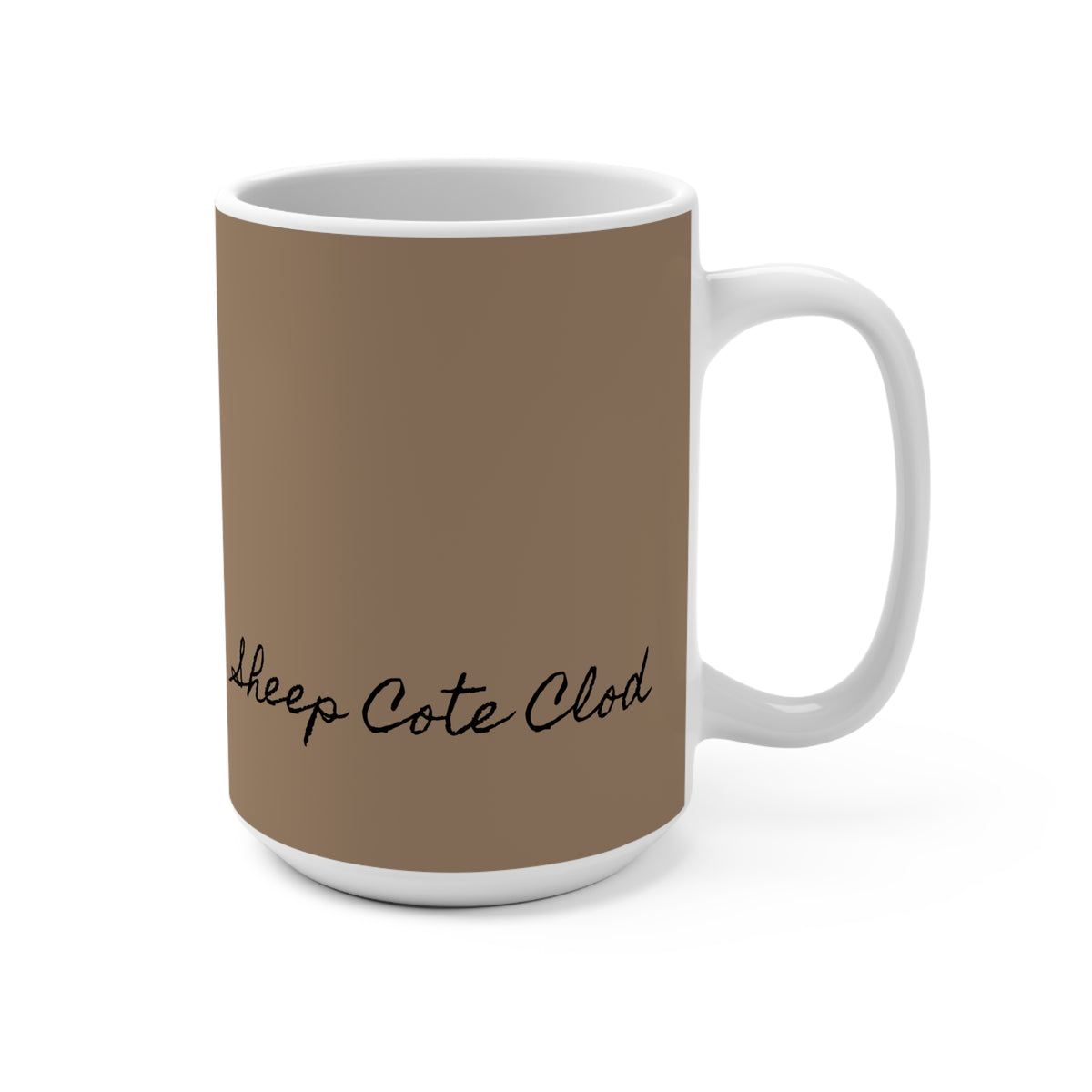 Sheep Cote Clod Icelandic Yule Lad Christmas mug, side view