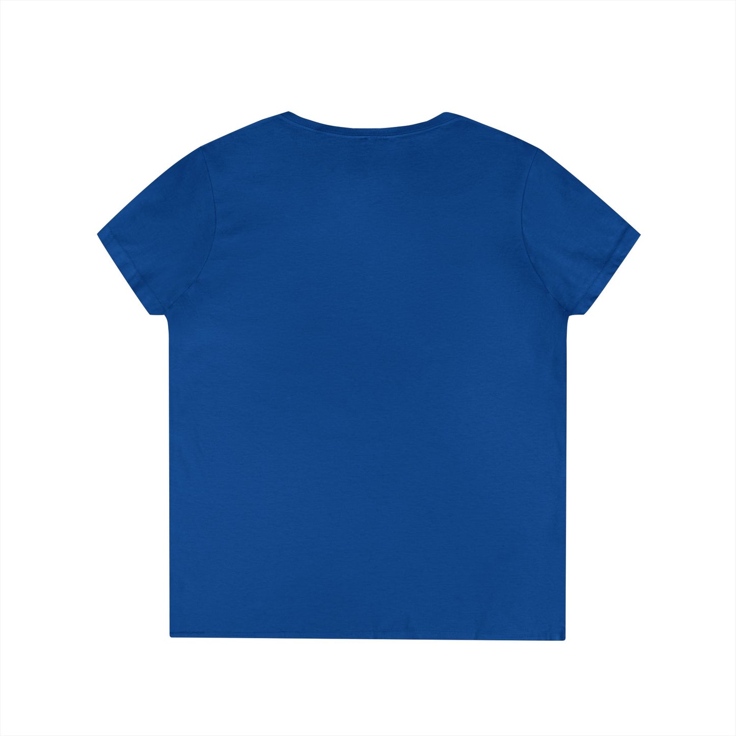 Blue t-shirt on a white background