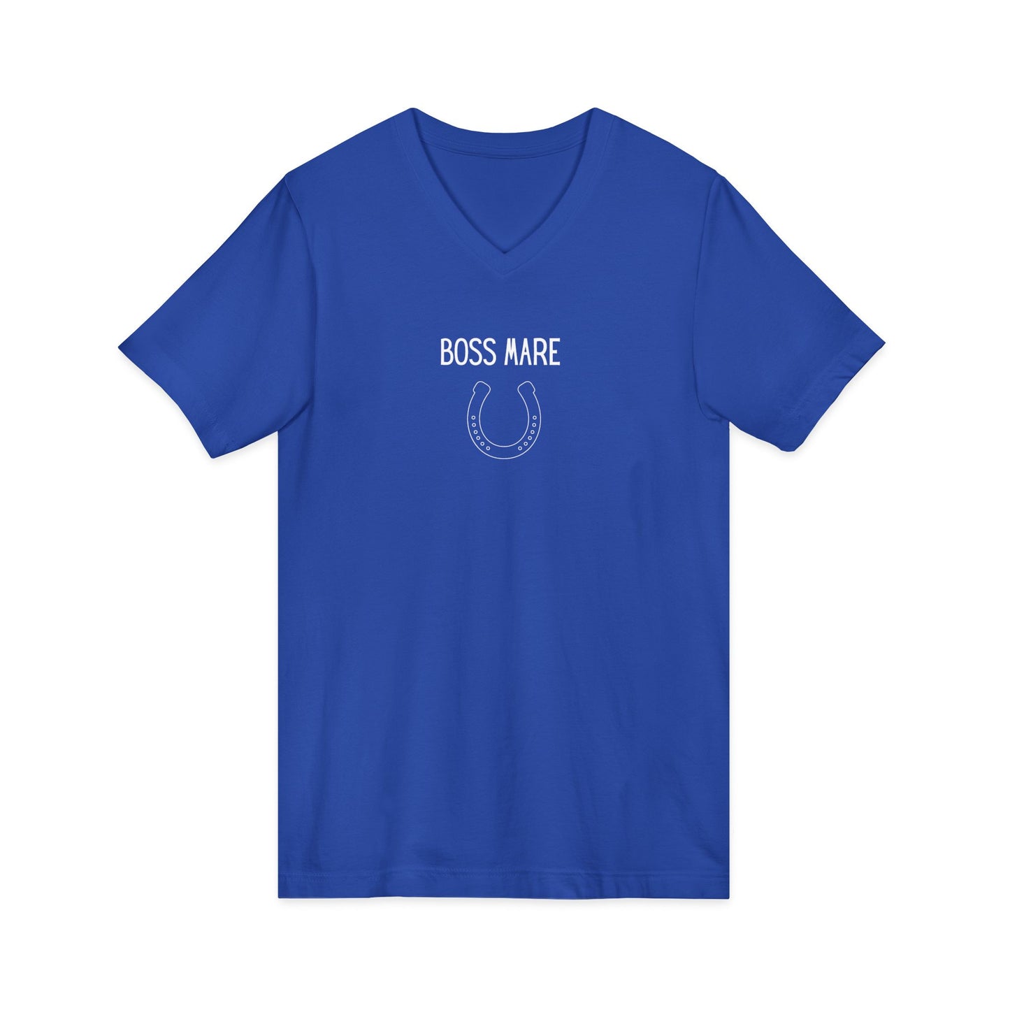 "Boss Mare" v-neck t shirt