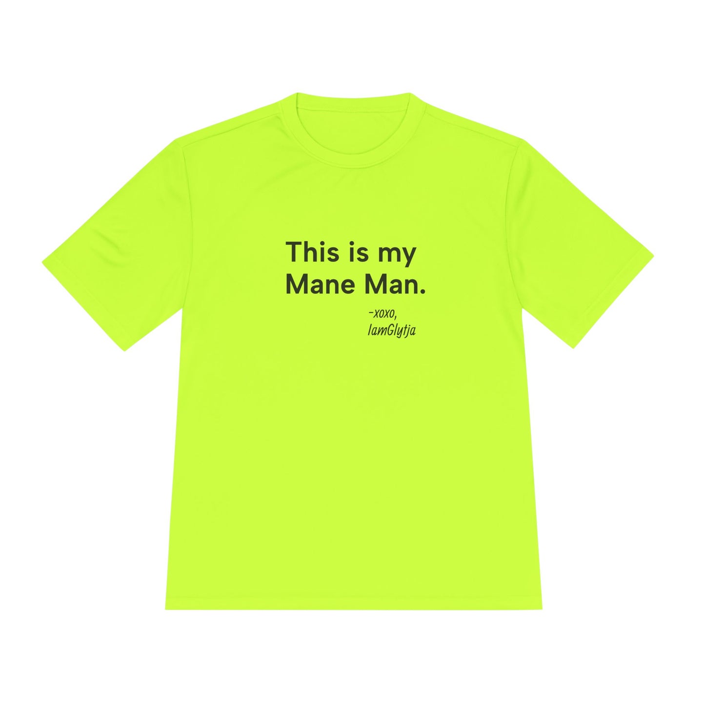 "This Is My Mane Man" Ladies Trail Riding T-shirt