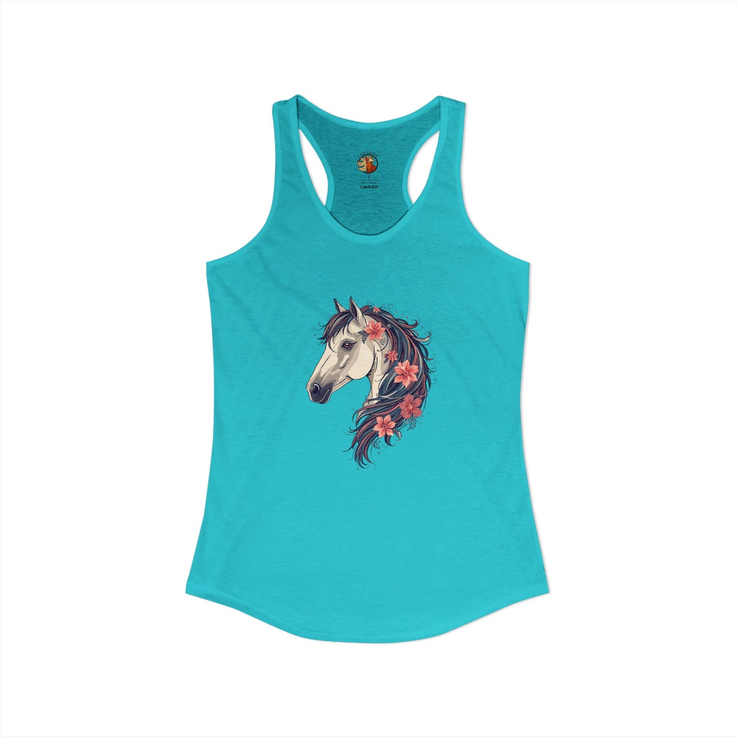 Wildflowers & Horsepower Racerback Tank