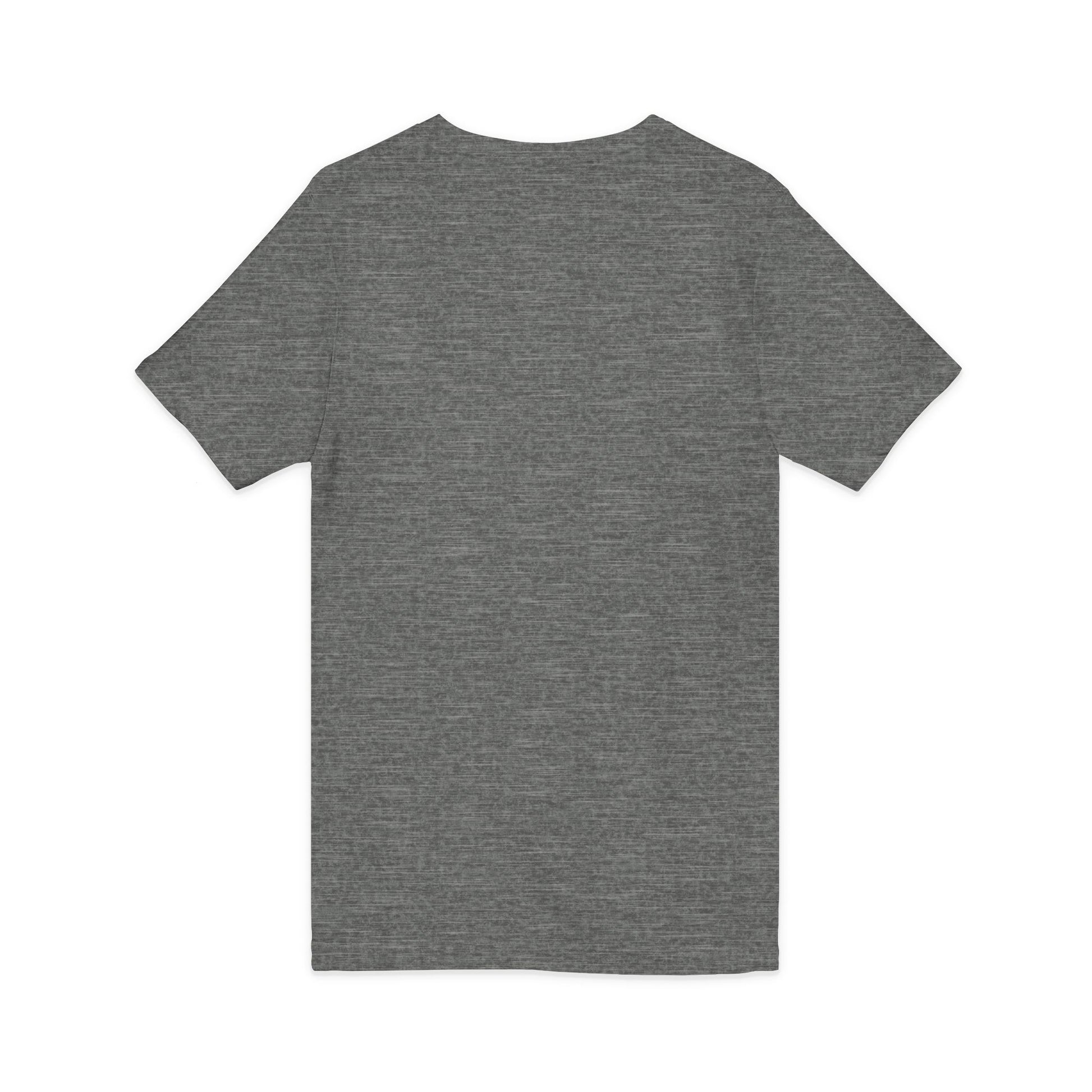 Gray t-shirt on a white background