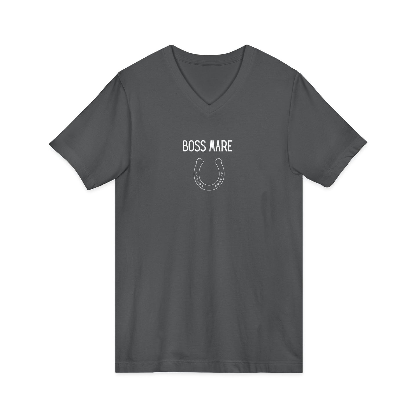 "Boss Mare" v-neck t shirt