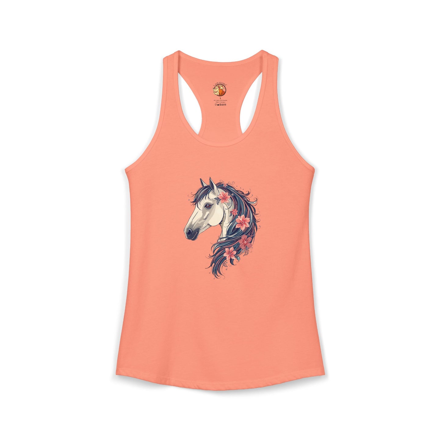 Wildflowers & Horsepower Racerback Tank