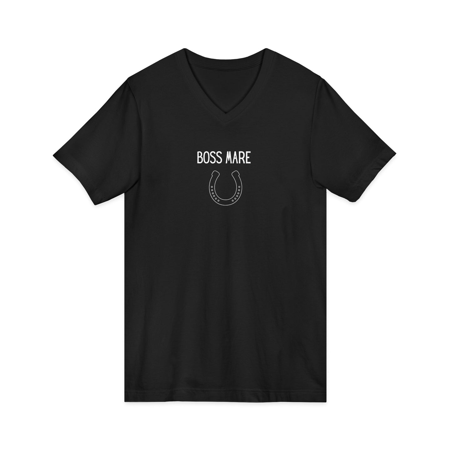 "Boss Mare" v-neck t shirt