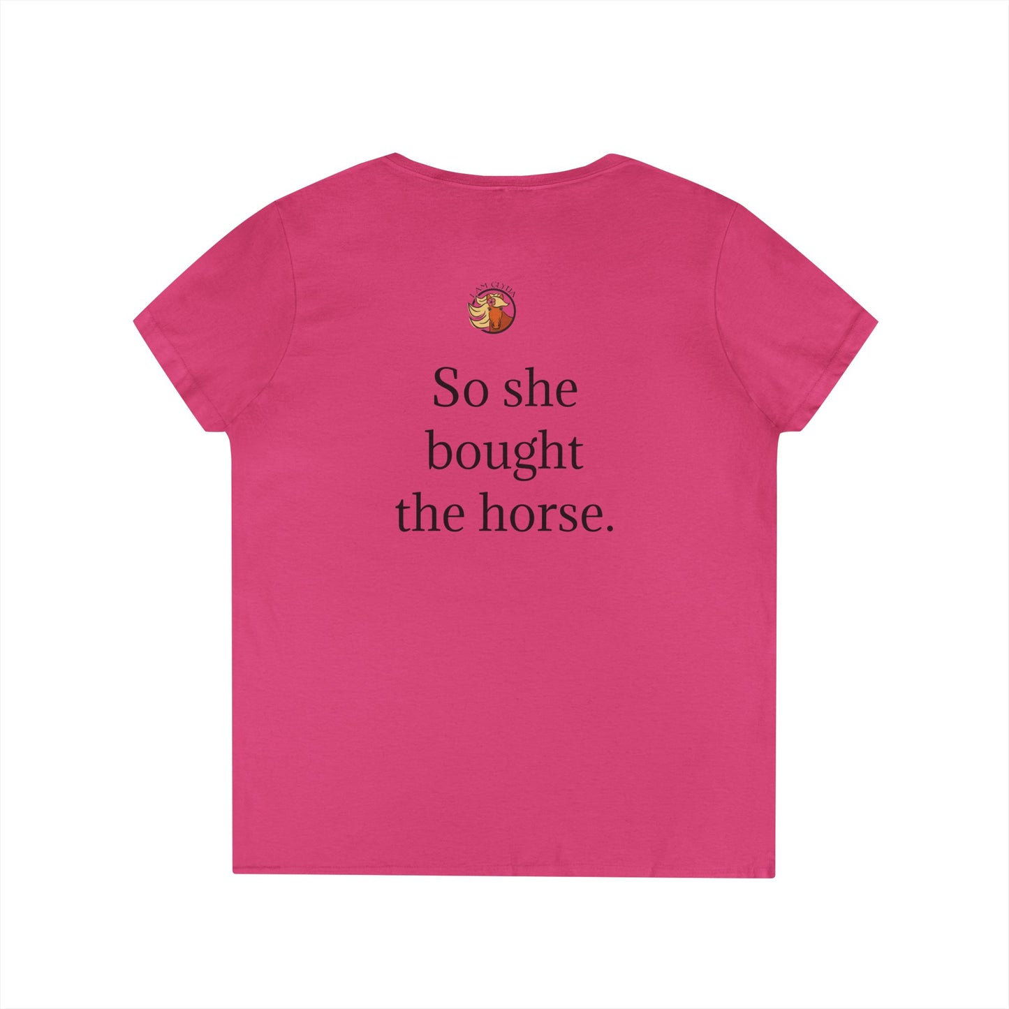"She Believed She Could. So She Bought the Horse" Tee