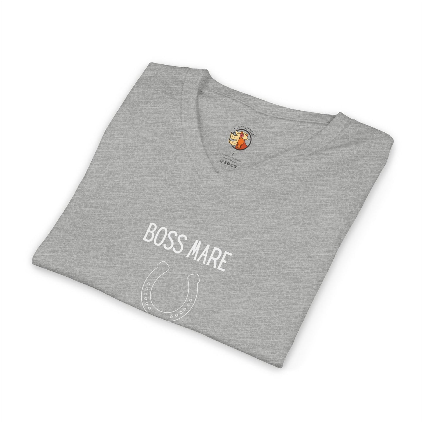 "Boss Mare" v-neck t shirt