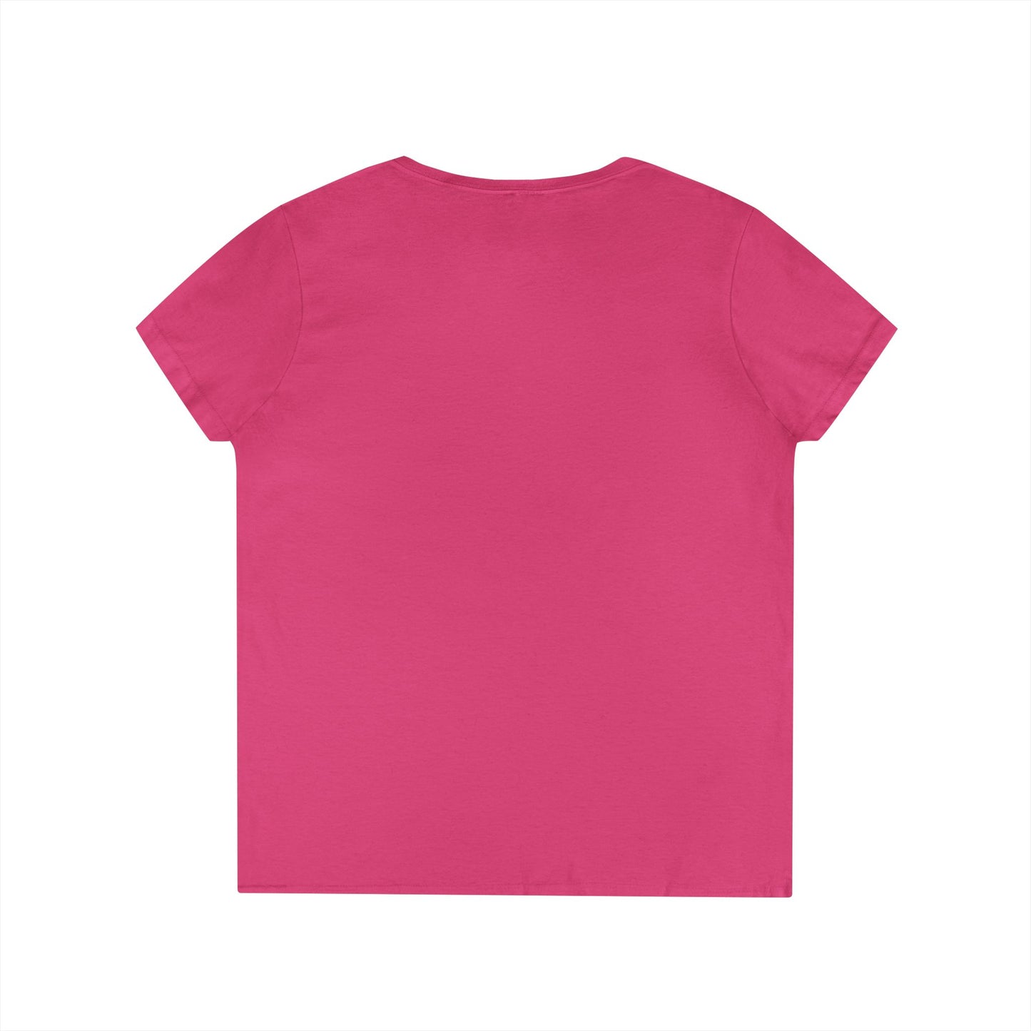 Pink t-shirt on a white background