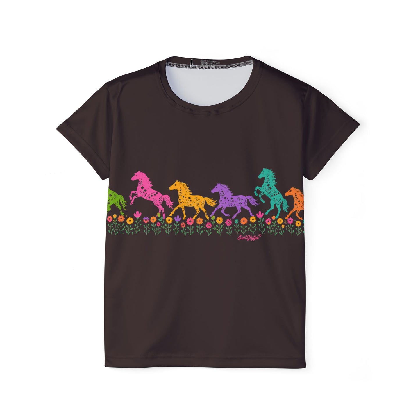 Galloping horses