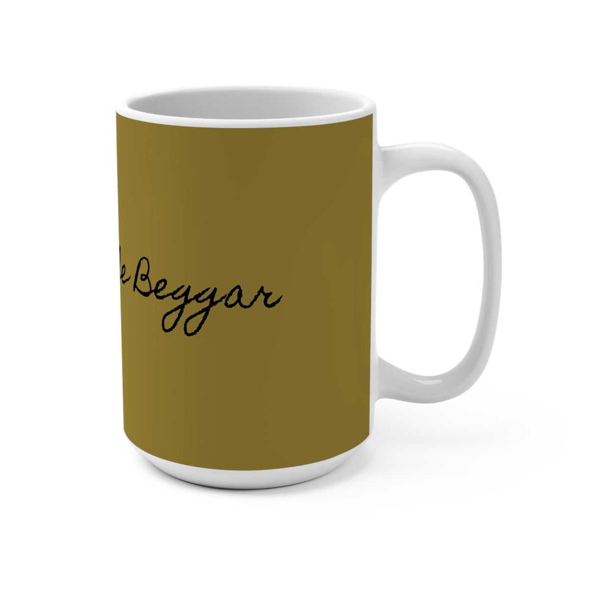 Candle Beggar Icelandic Yule Lad Christmas mug, side view