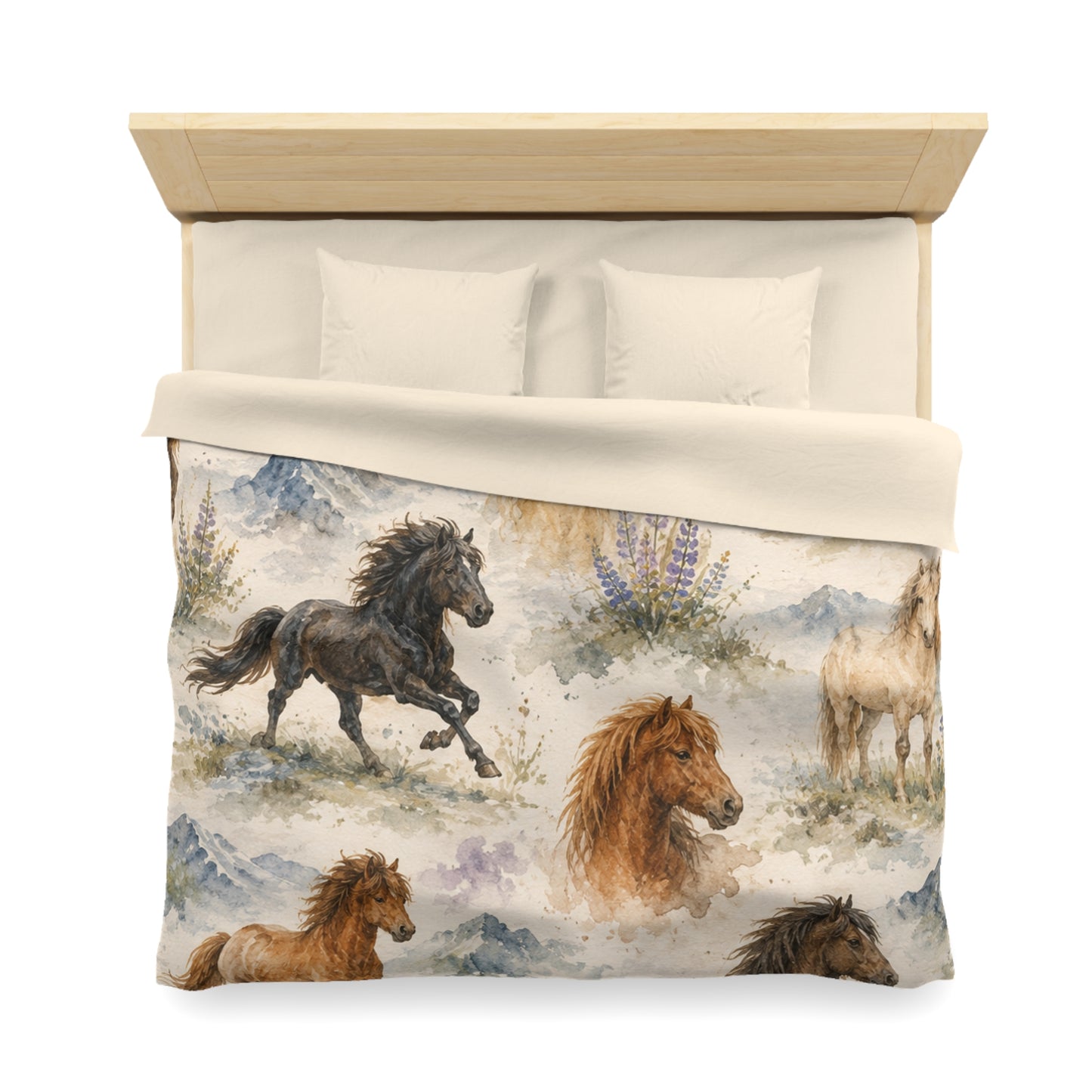 Watercolor Herd Comforter