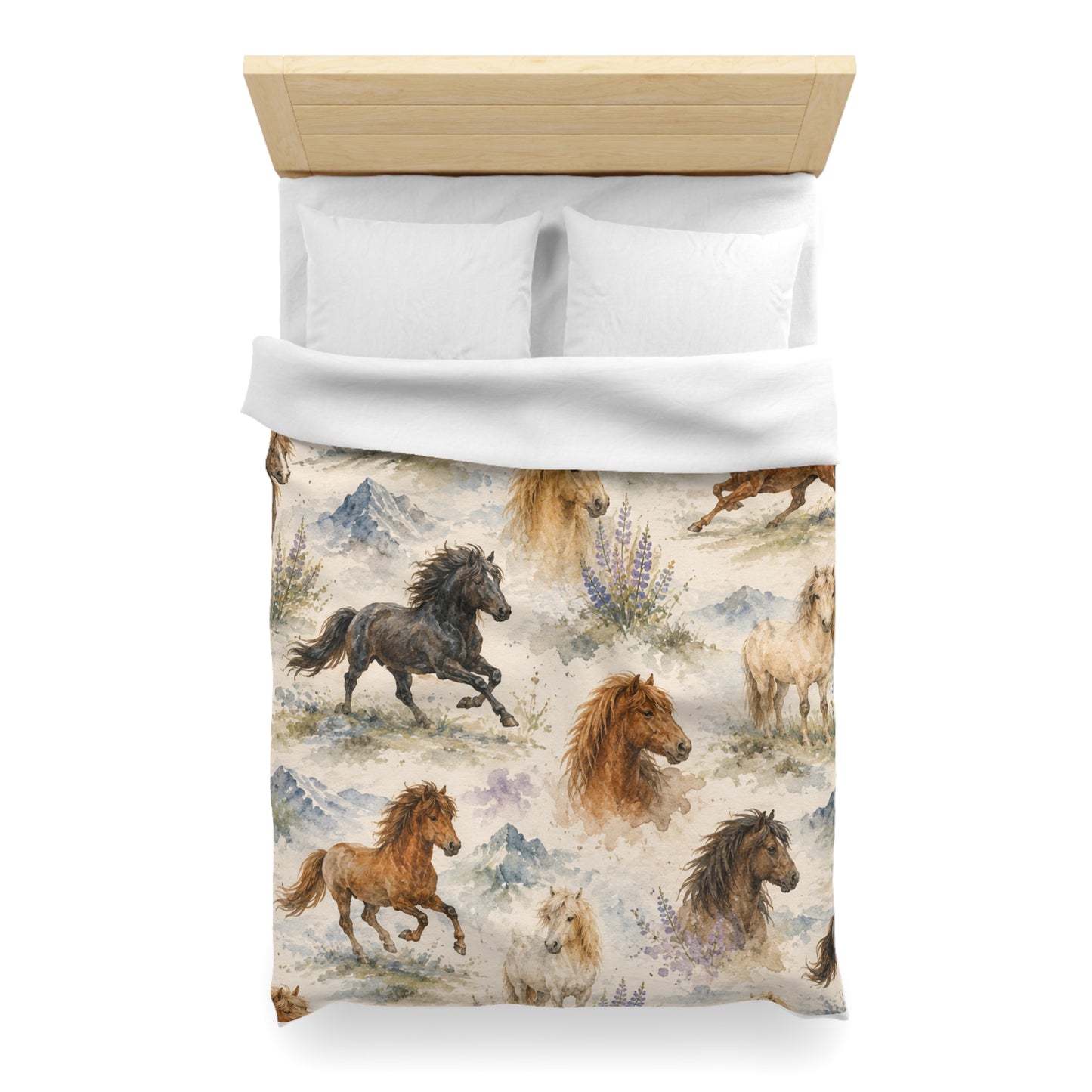Watercolor Herd Comforter