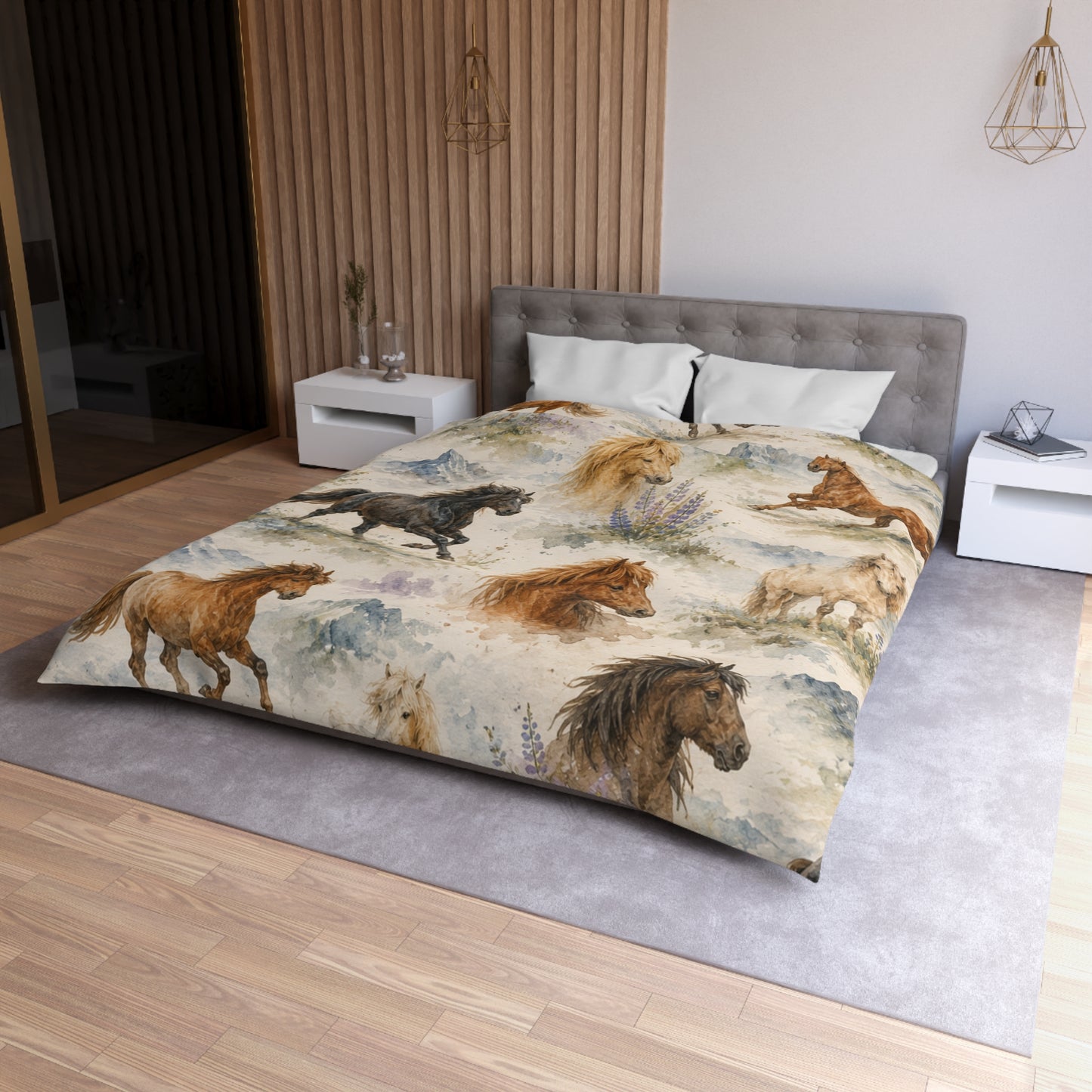 Watercolor Herd Comforter