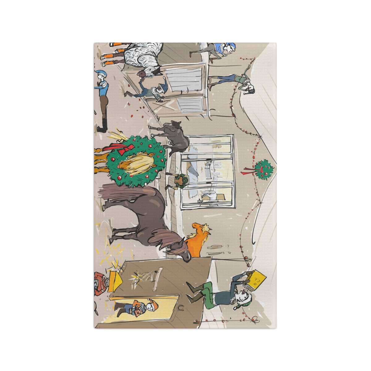 The Great Christmas Disaster Kitchen Towel