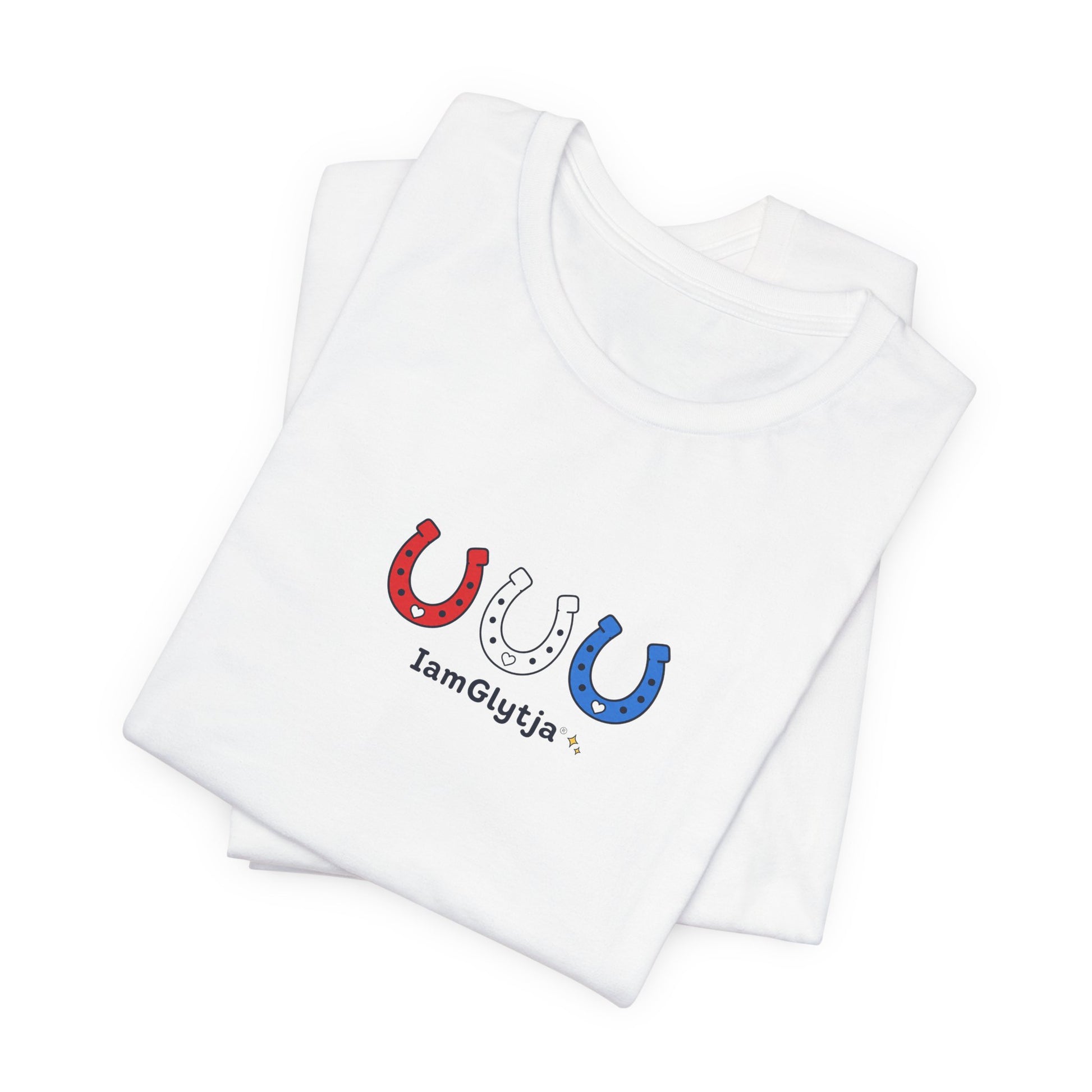 Lucky horseshoe tee colorway option from IamGlytja