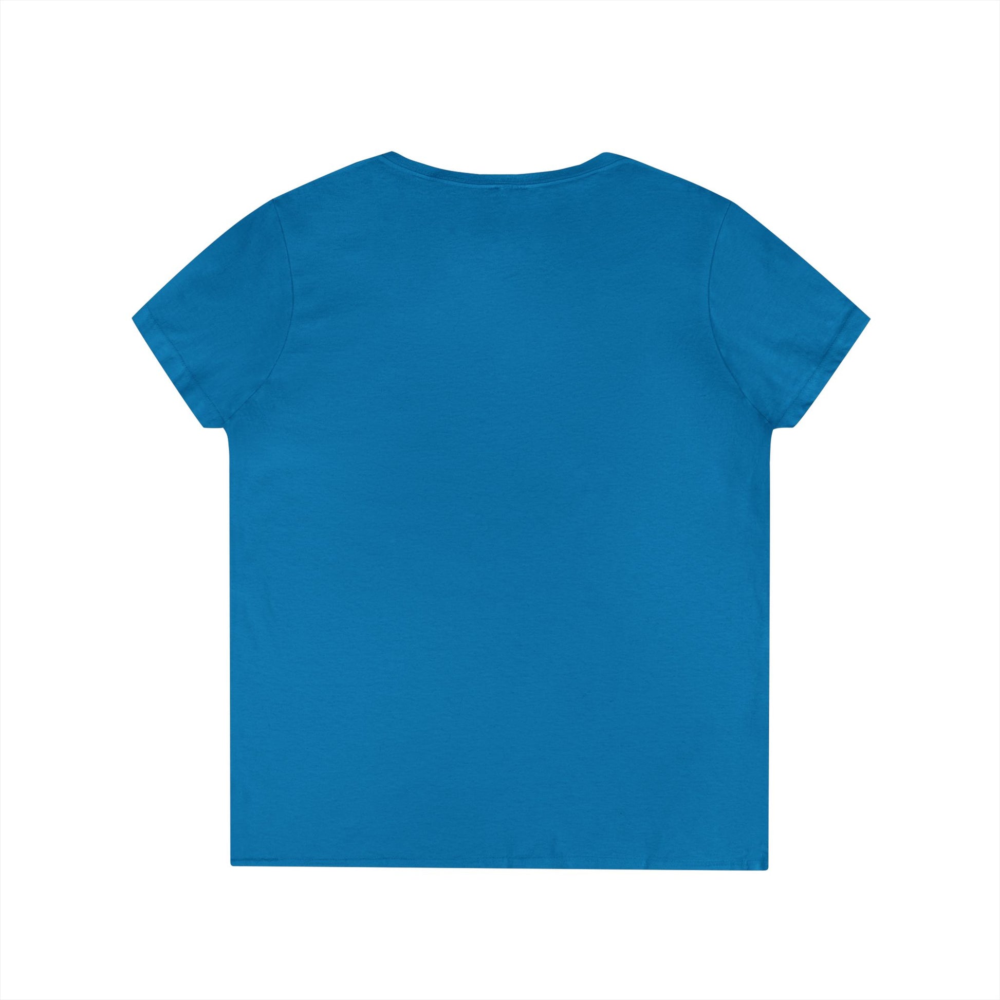 Blue t-shirt on a white background