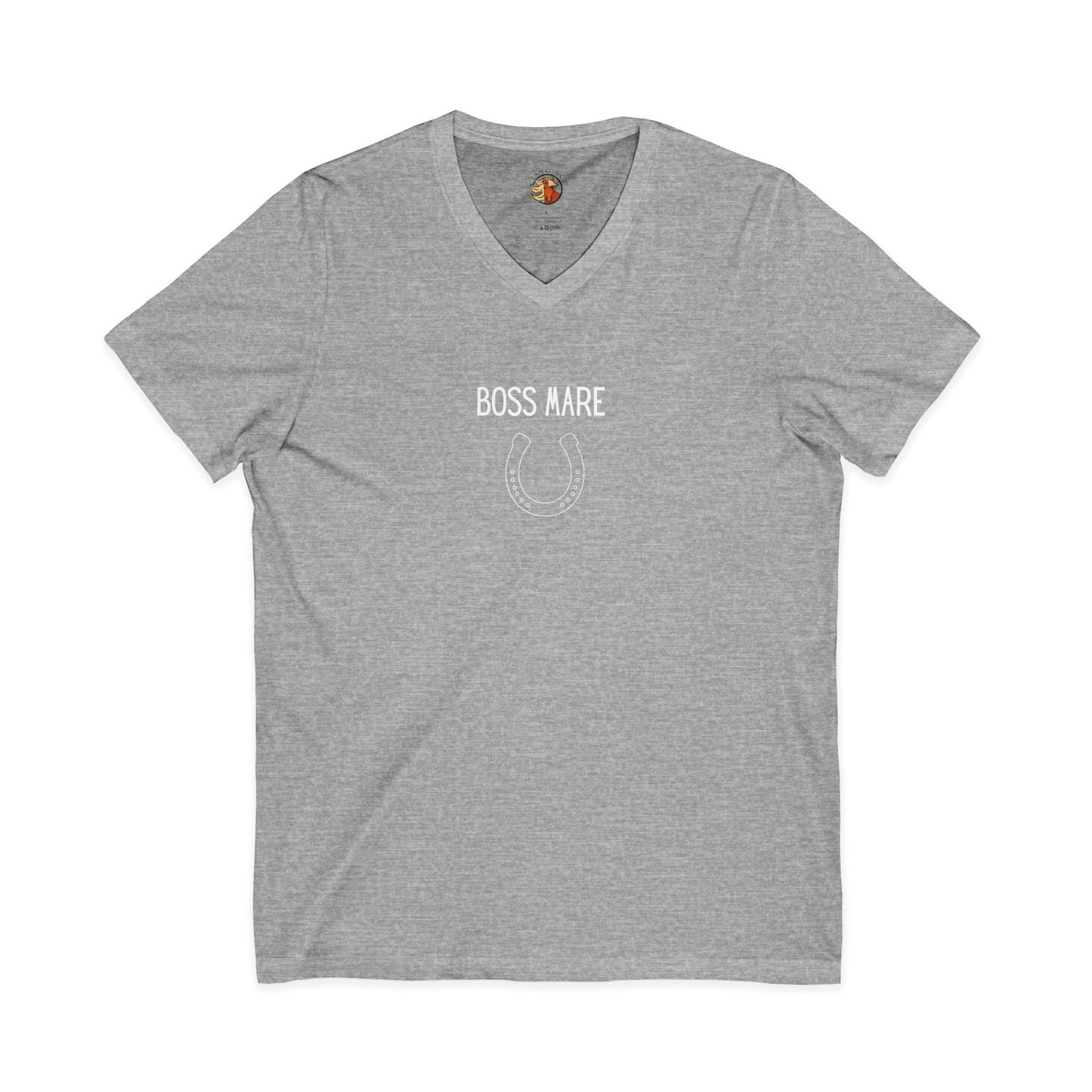 "Boss Mare" v-neck t shirt