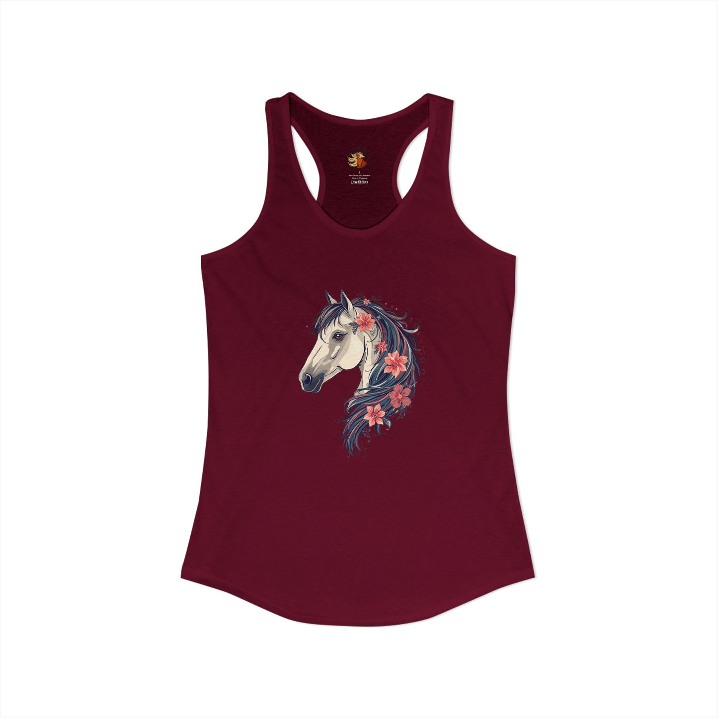Wildflowers & Horsepower Racerback Tank