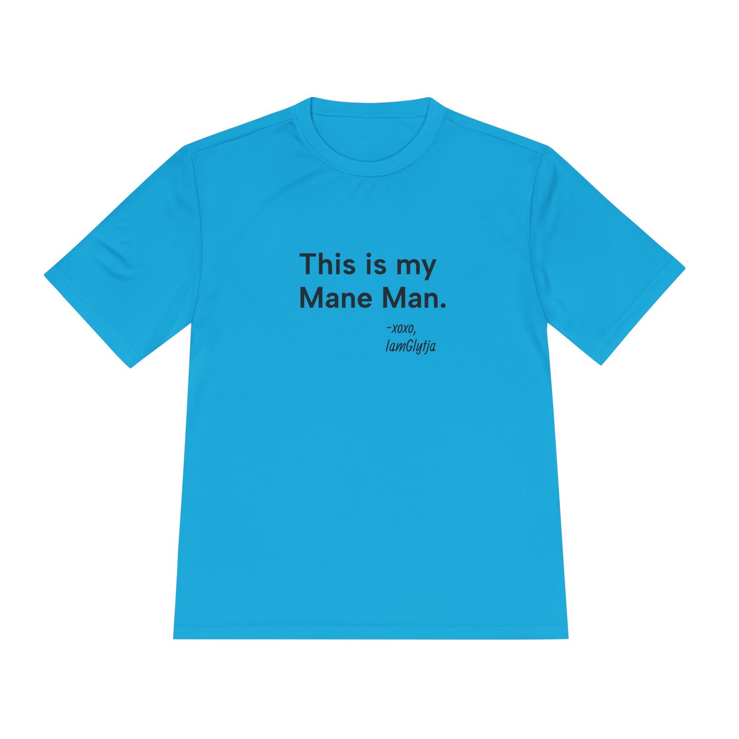 "This Is My Mane Man" Ladies Trail Riding T-shirt