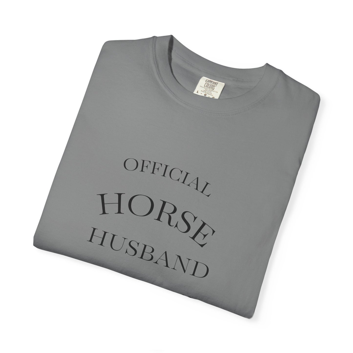"Official Horse Husband" T-Shirt