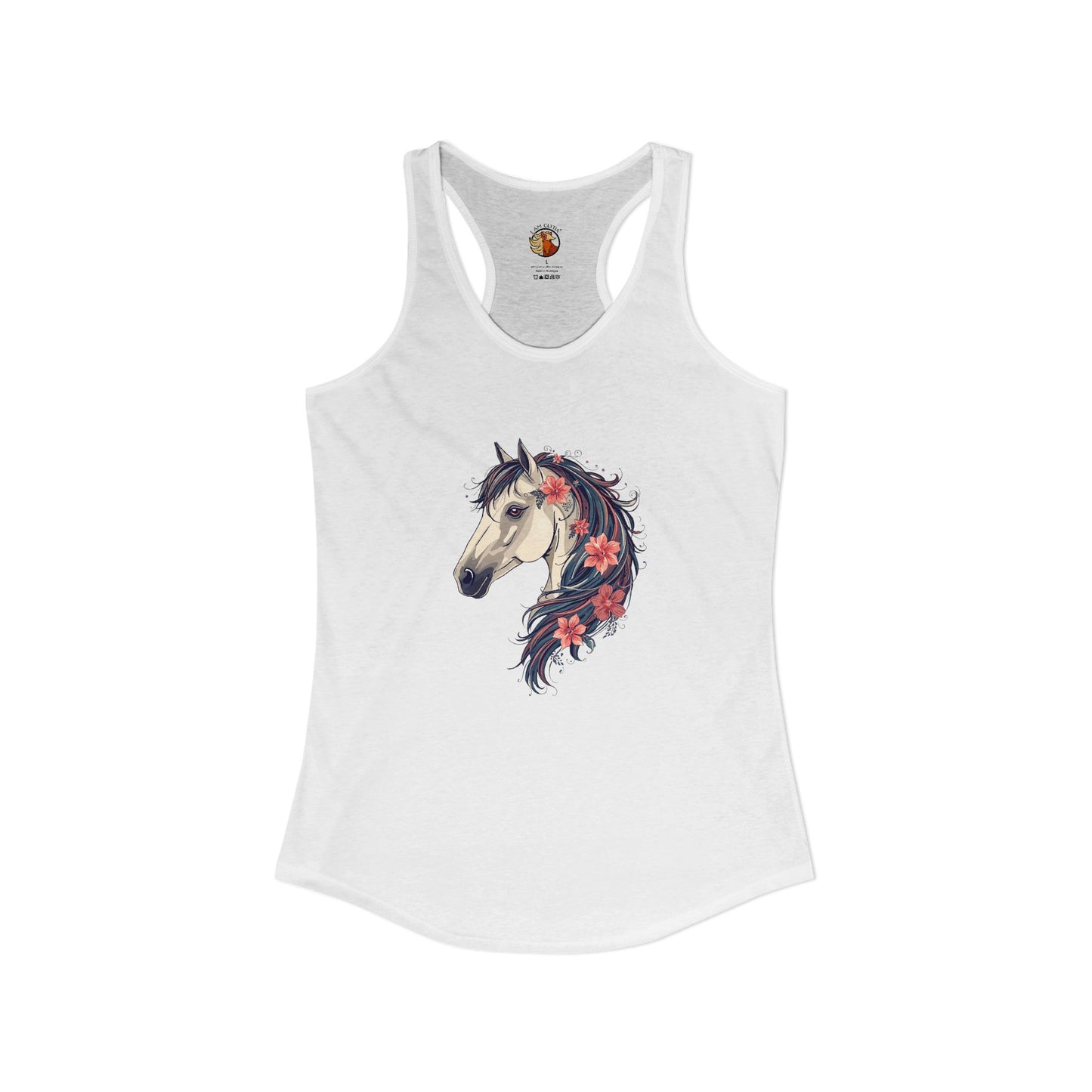 Wildflowers & Horsepower Racerback Tank
