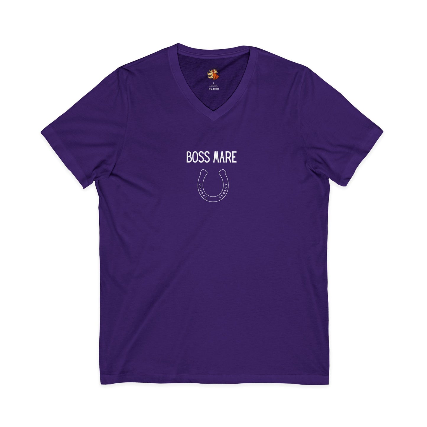 "Boss Mare" v-neck t shirt
