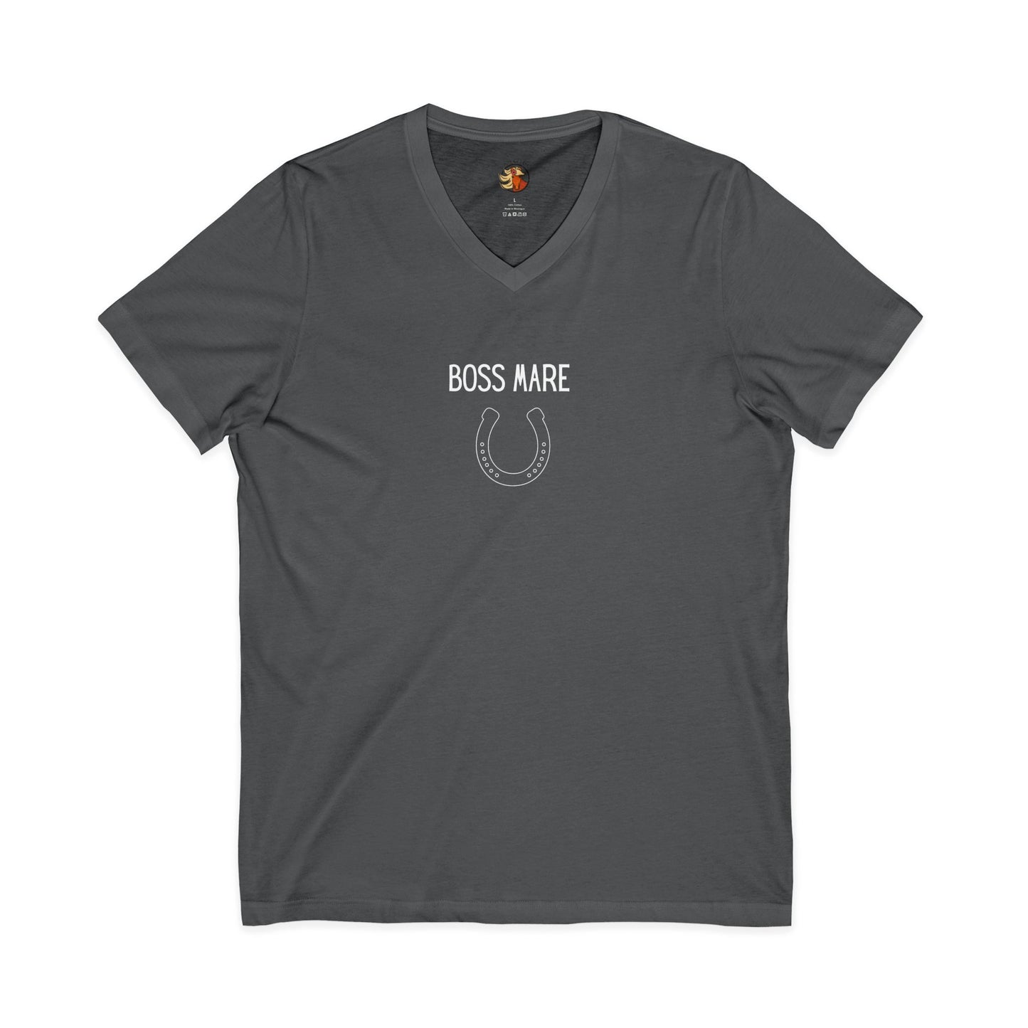 "Boss Mare" v-neck t shirt
