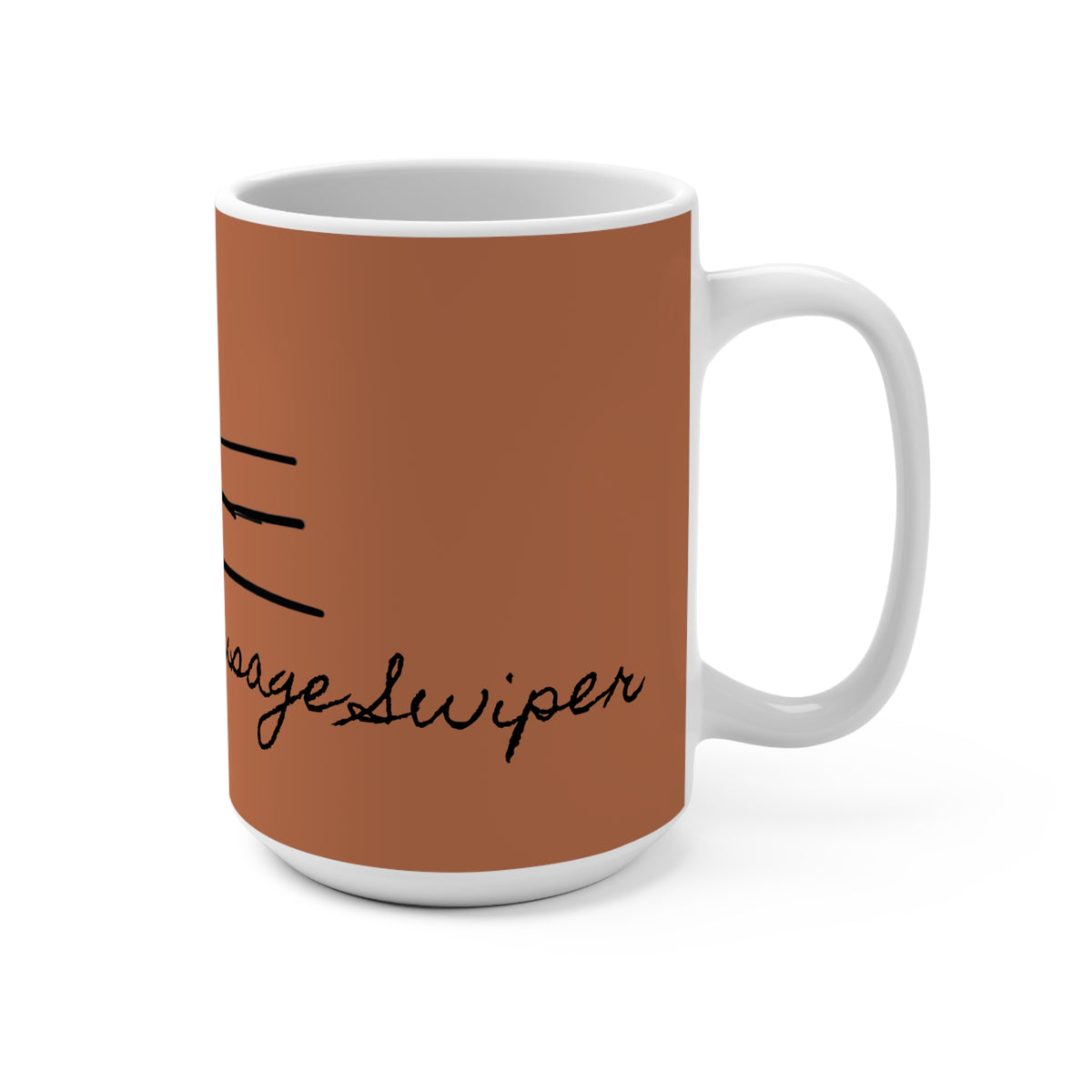 Sausage Swiper Icelandic Yule Lad Christmas mug, side view