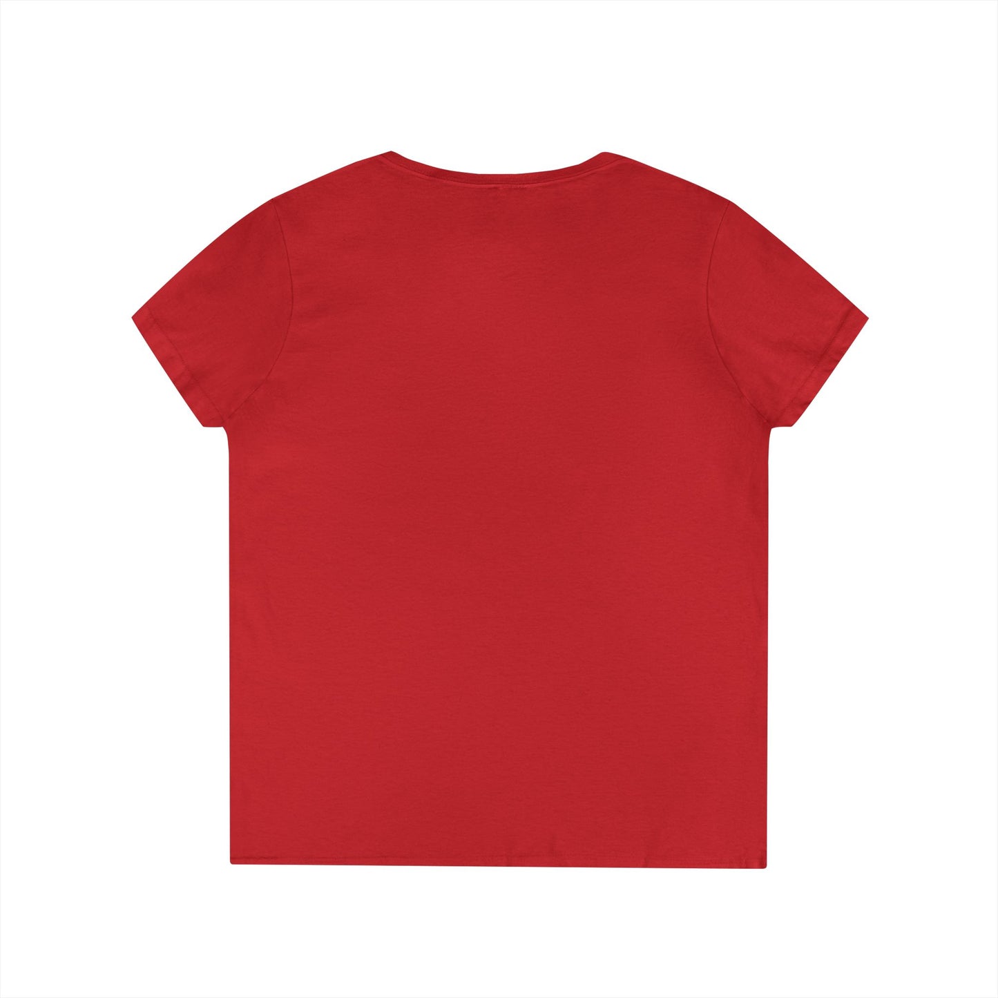 Red t-shirt on a white background