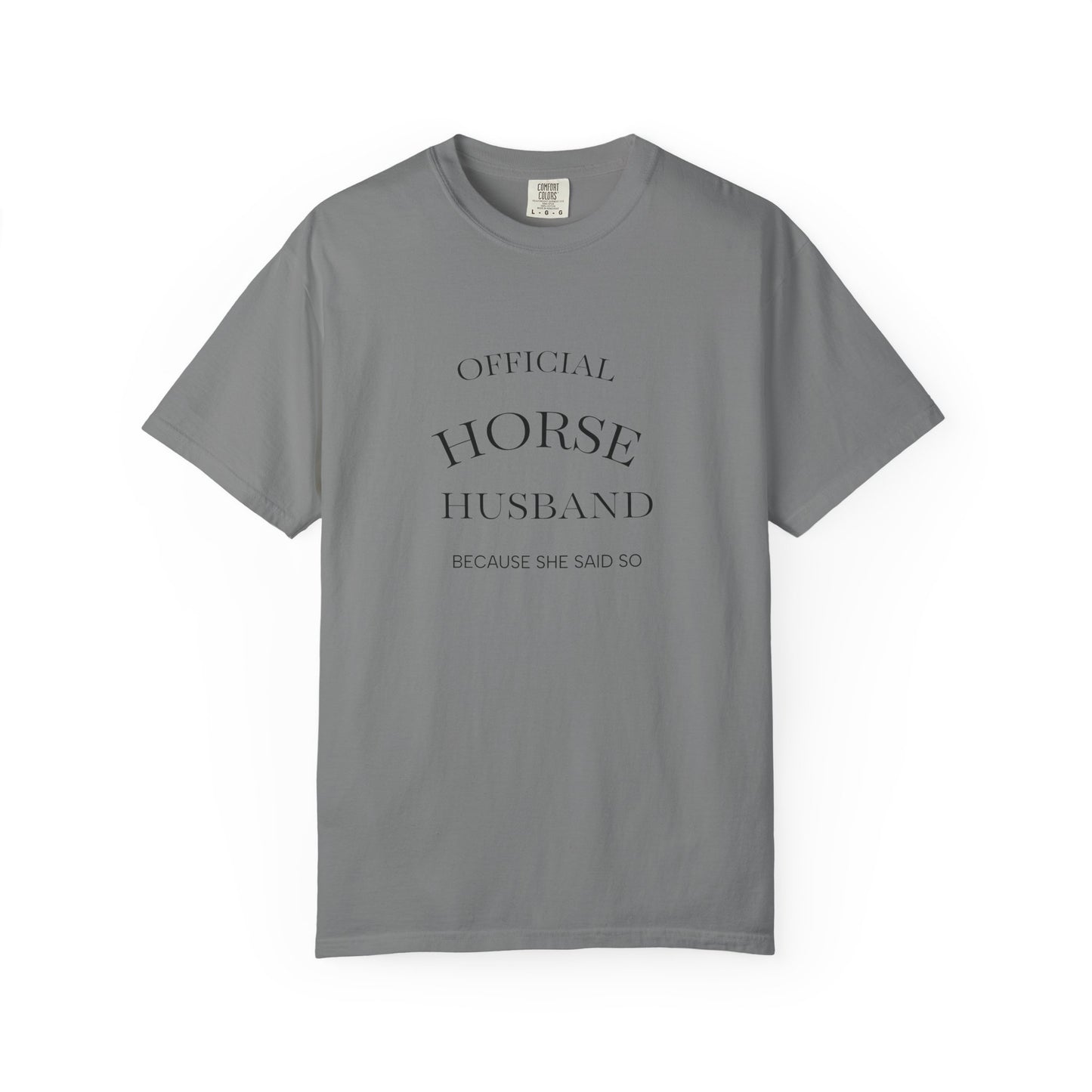 "Official Horse Husband" T-Shirt