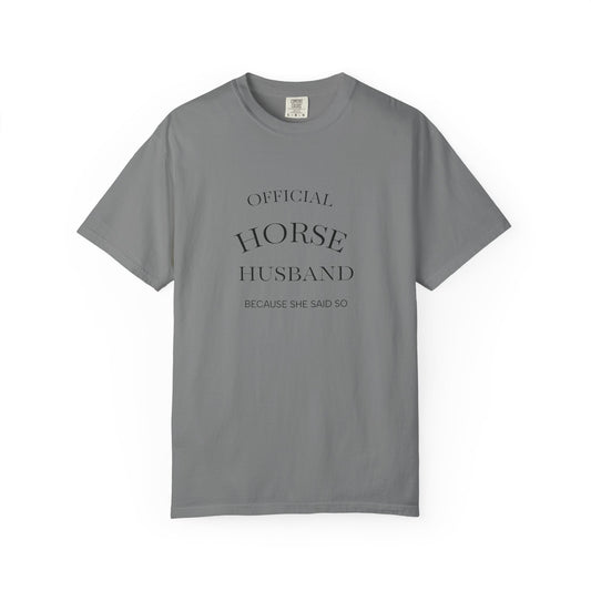 "Official Horse Husband" T-Shirt