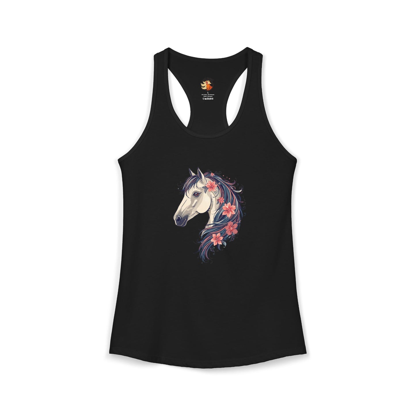 Wildflowers & Horsepower Racerback Tank