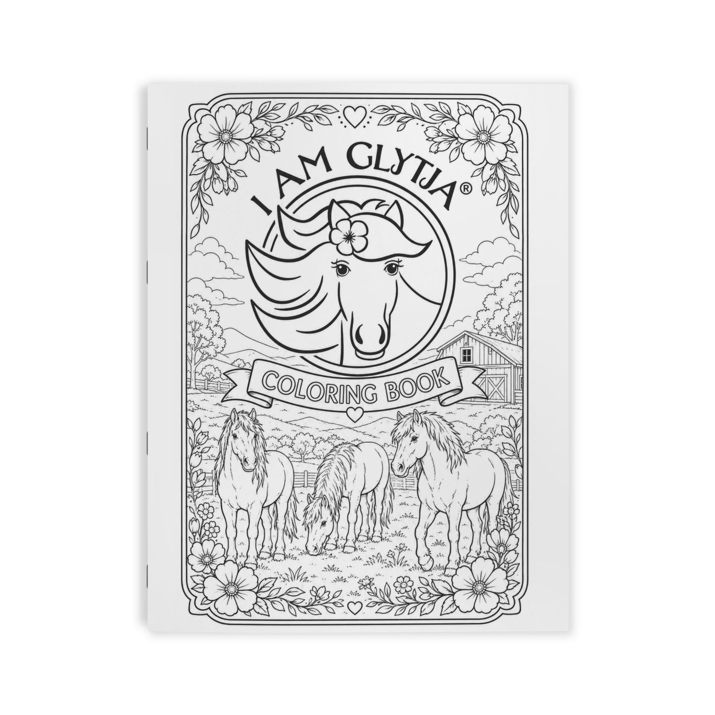 THE IAMGLYTJA® COLORING BOOK
