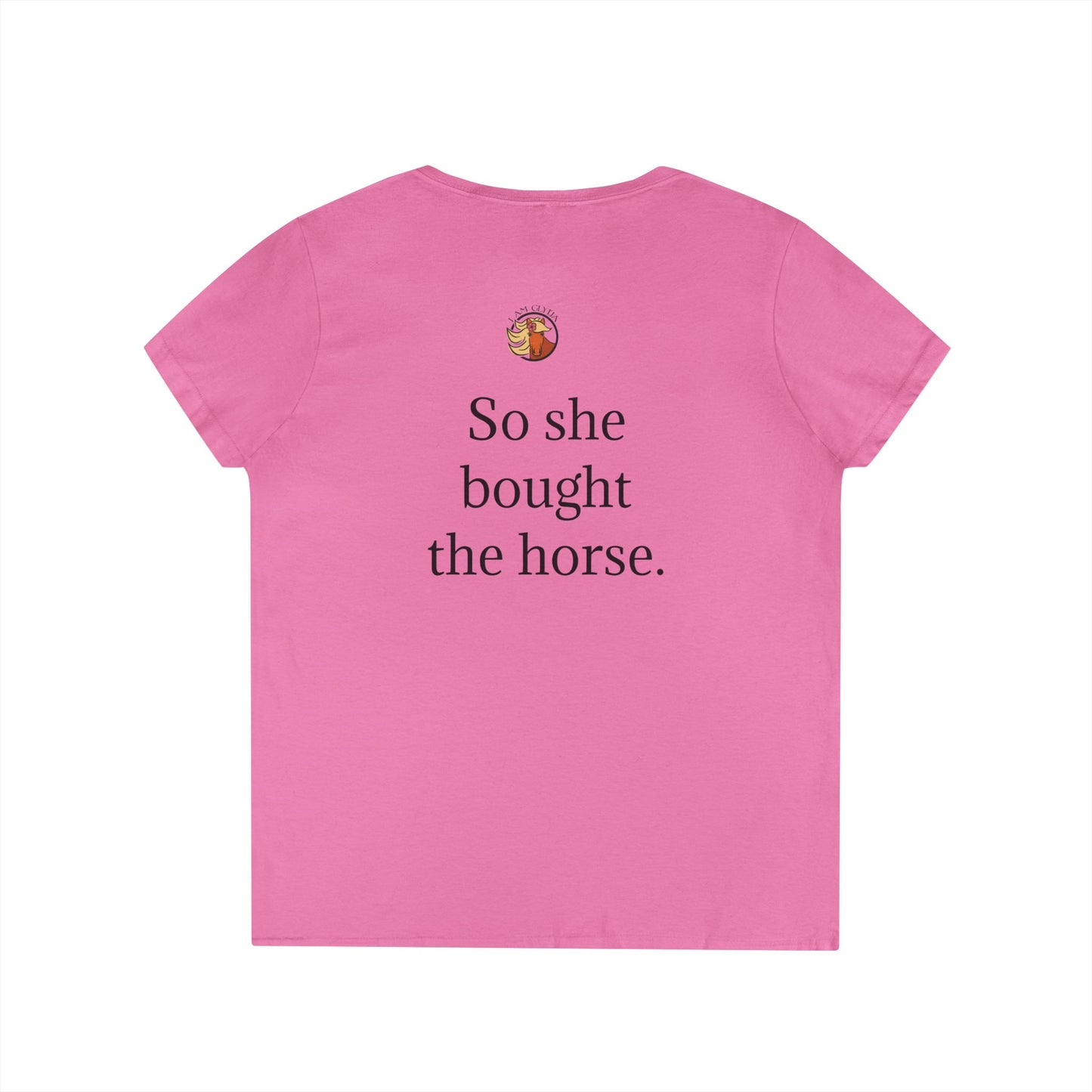 "She Believed She Could. So She Bought the Horse" Tee
