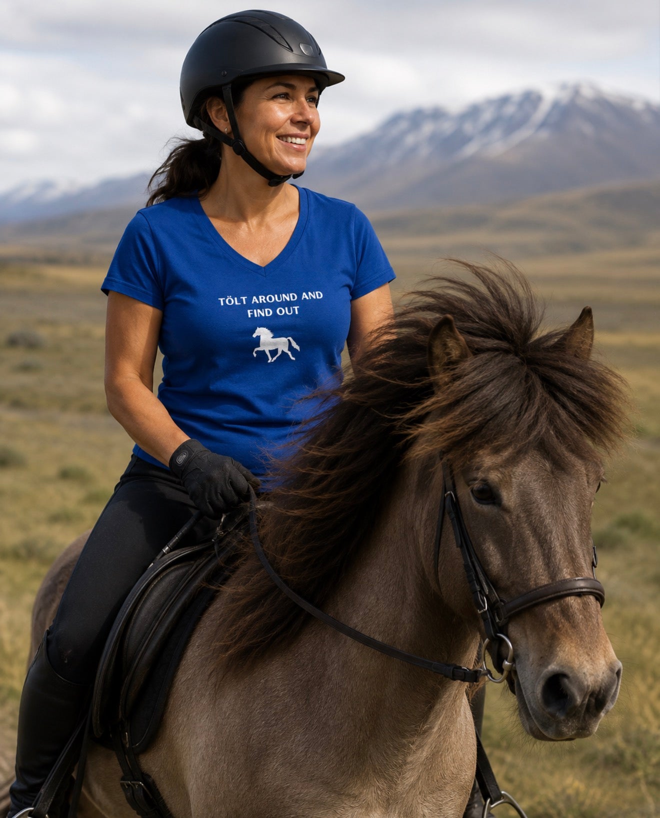 "Tolt Around and Find Out" Ladies' V-Neck T-Shirt