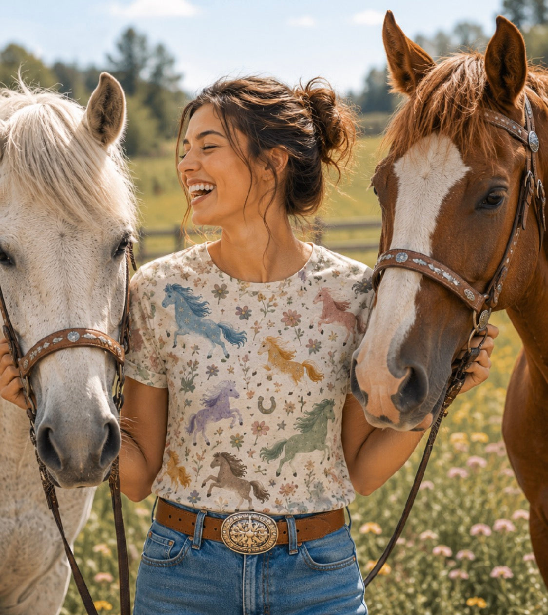 The Wildflower Herd Tee