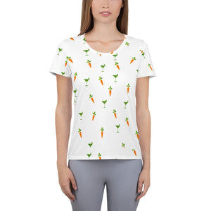 Carrot-Tini All-Over Print Women's Athletic T-shirt