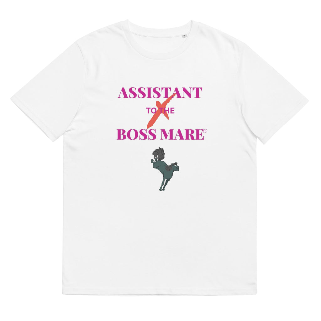 Assistant Boss Mare Unisex organic cotton t-shirt - Iamglytja