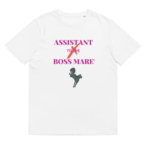 Assistant Boss Mare Unisex organic cotton t-shirt - Iamglytja