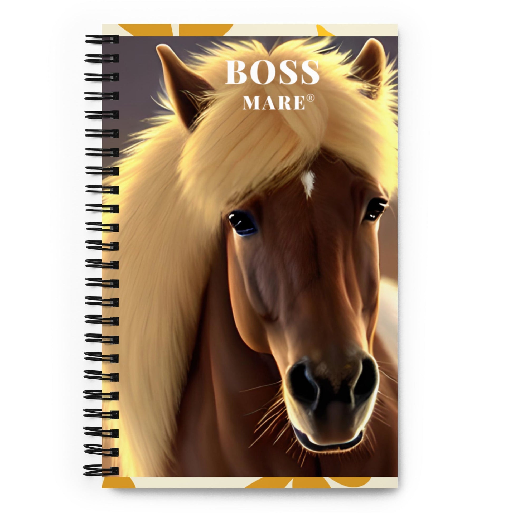 Boss Mare Eyes Spiral notebook - Iamglytja