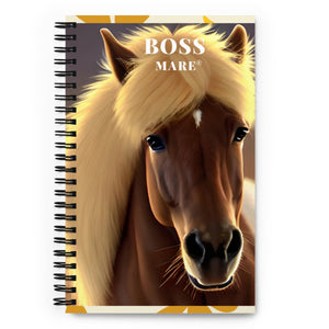 Boss Mare Eyes Spiral notebook - Iamglytja