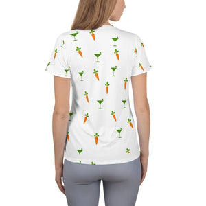 Carrot - Tini All - Over Print Women's Athletic T-shirt - Iamglytja