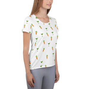 Carrot - Tini All - Over Print Women's Athletic T-shirt - Iamglytja