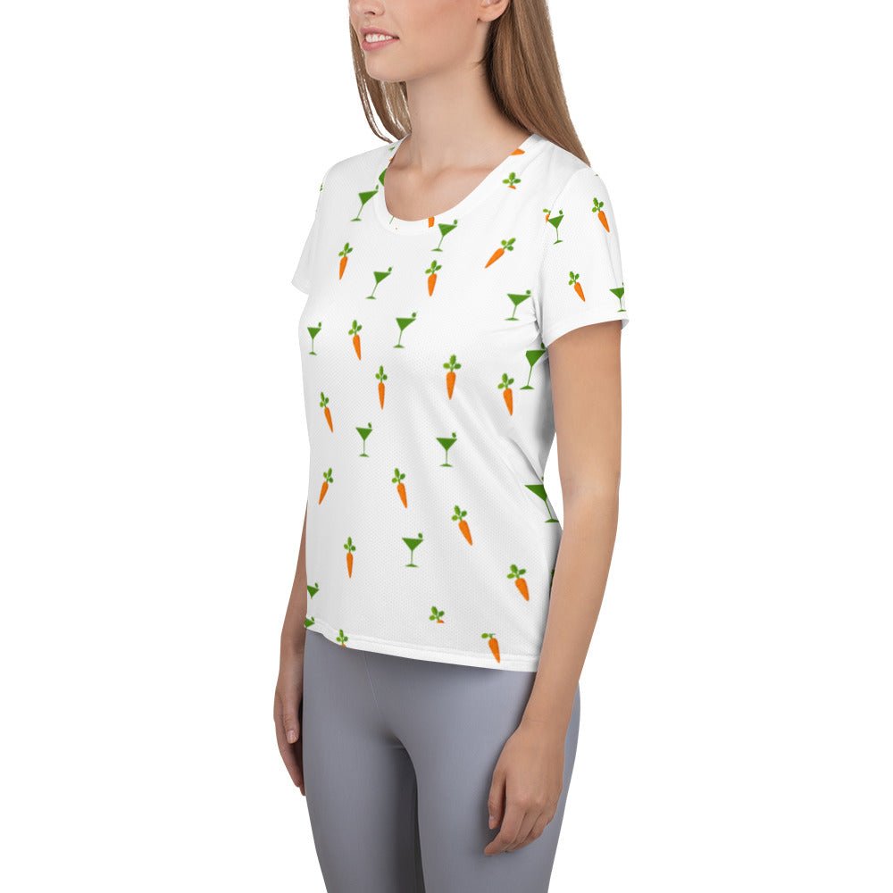 Carrot - Tini All - Over Print Women's Athletic T-shirt - Iamglytja